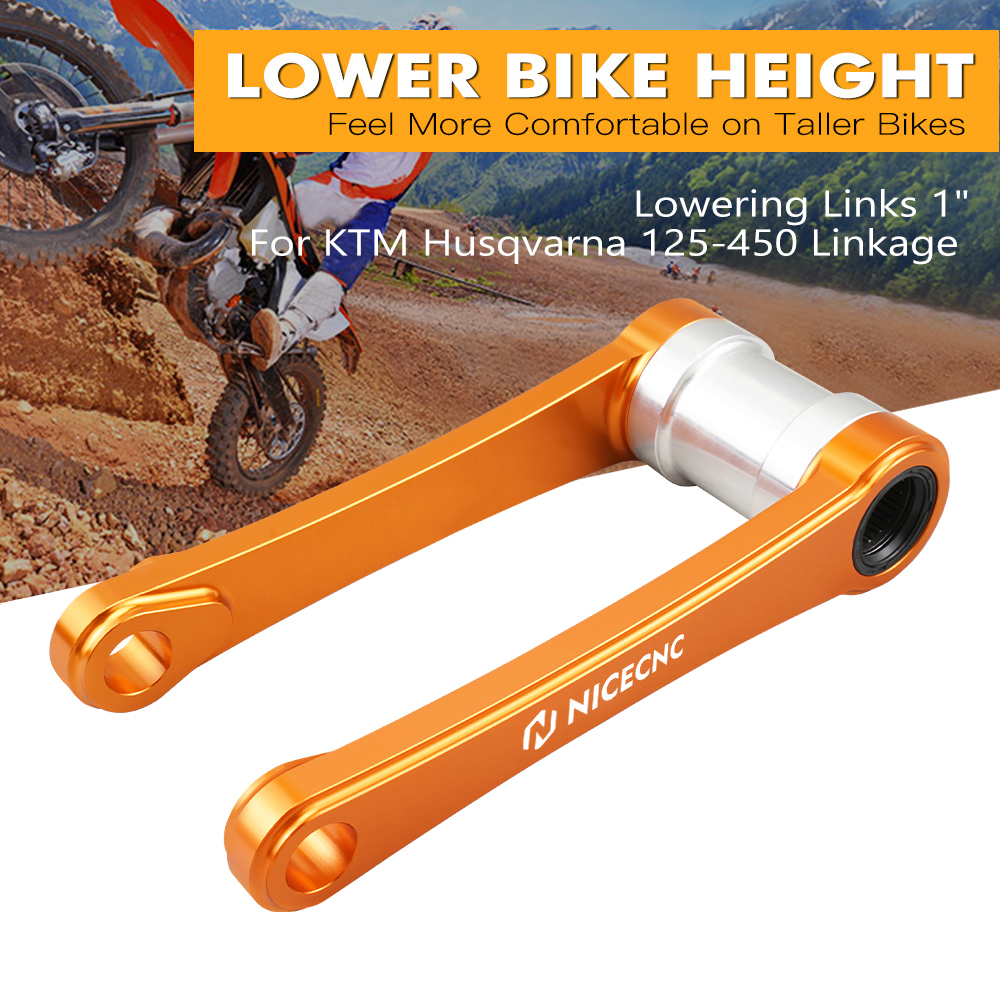 Rear Suspension Lowering Links For KTM SXF 250 350 450 1620 XCF 250