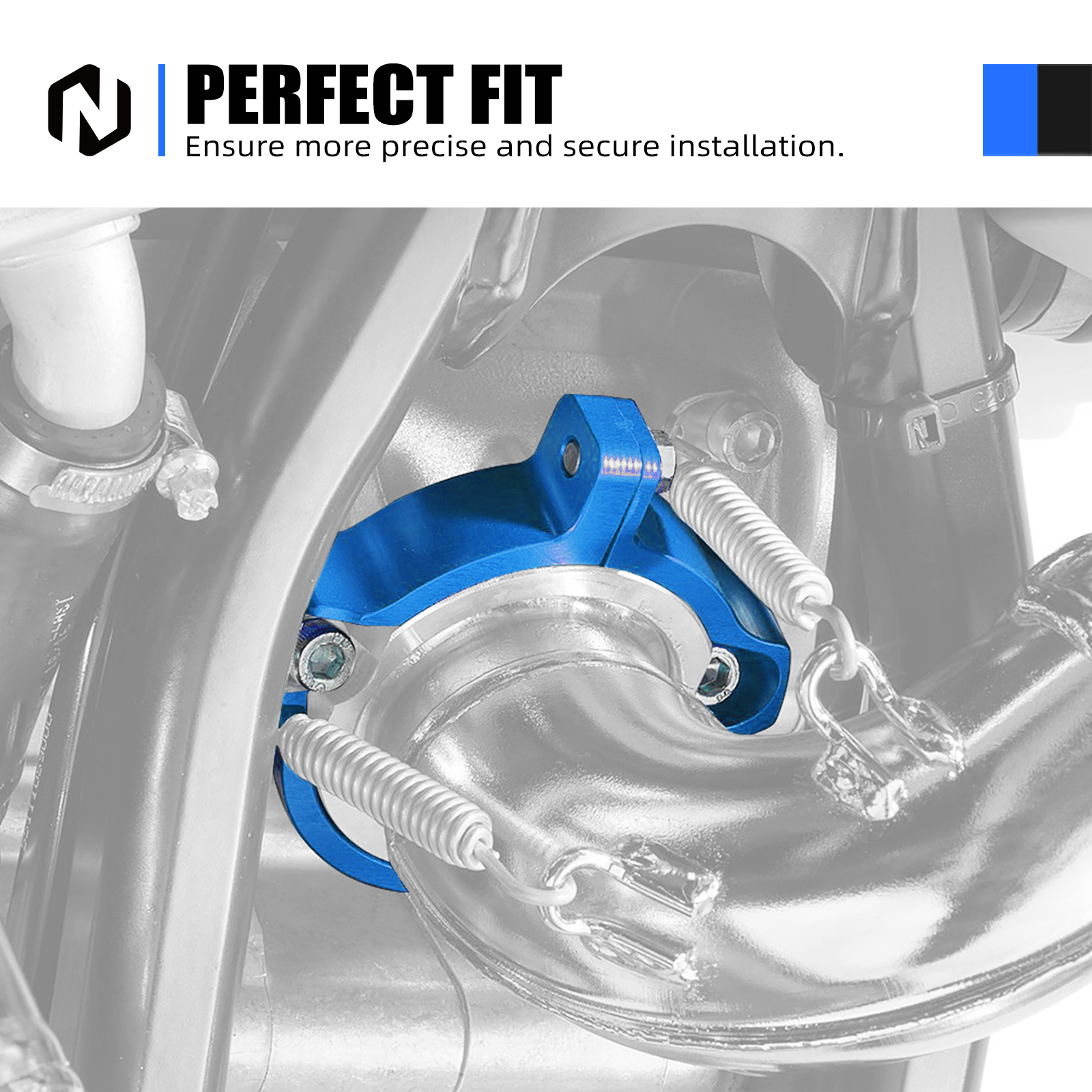 CNC Exhaust Flange Guard For KTM 250 300 XC XCW XCW Six Days XCW TPI