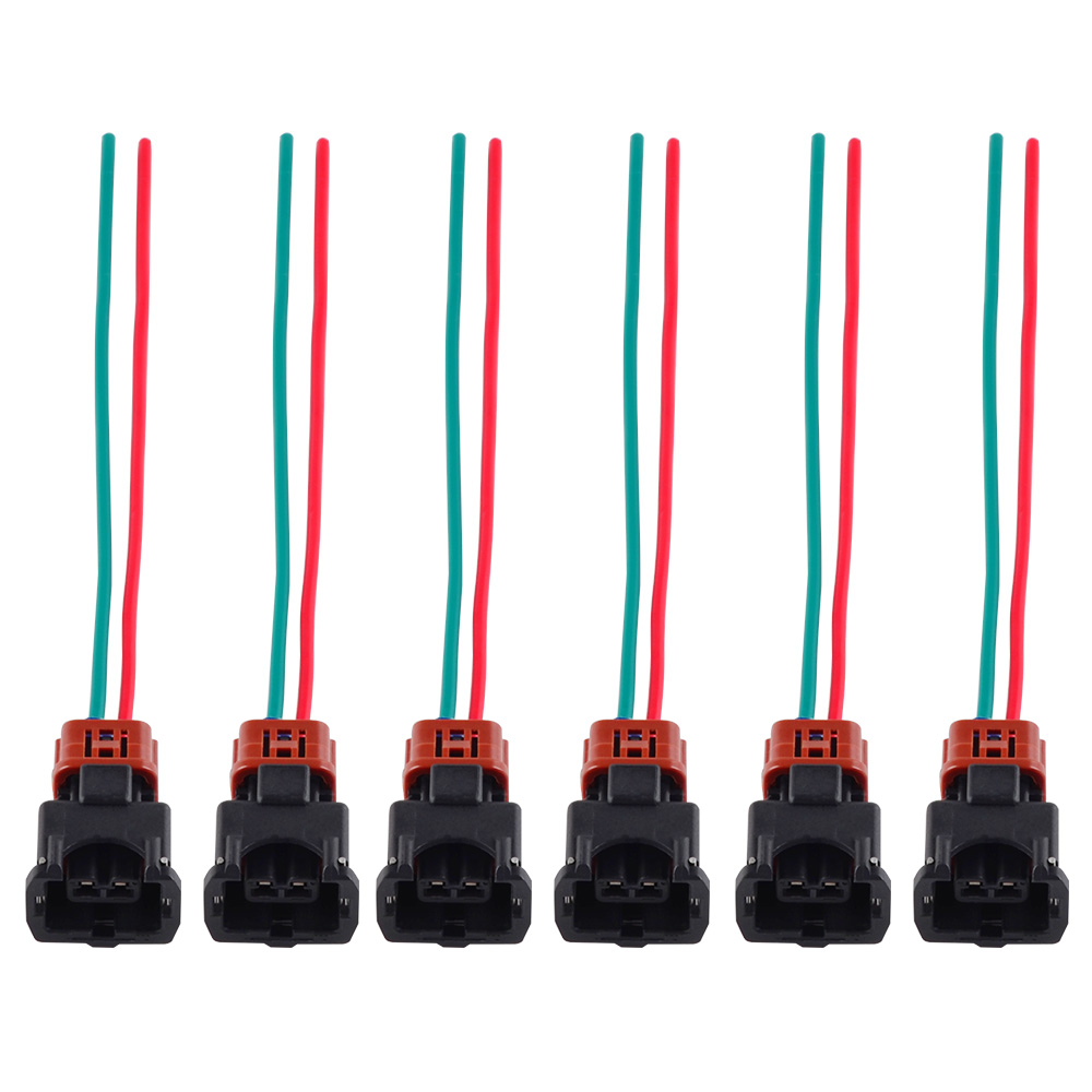 6x Fuel Injector Connector Wiring Harness For Nissan 300ZX Twin Turbo ...