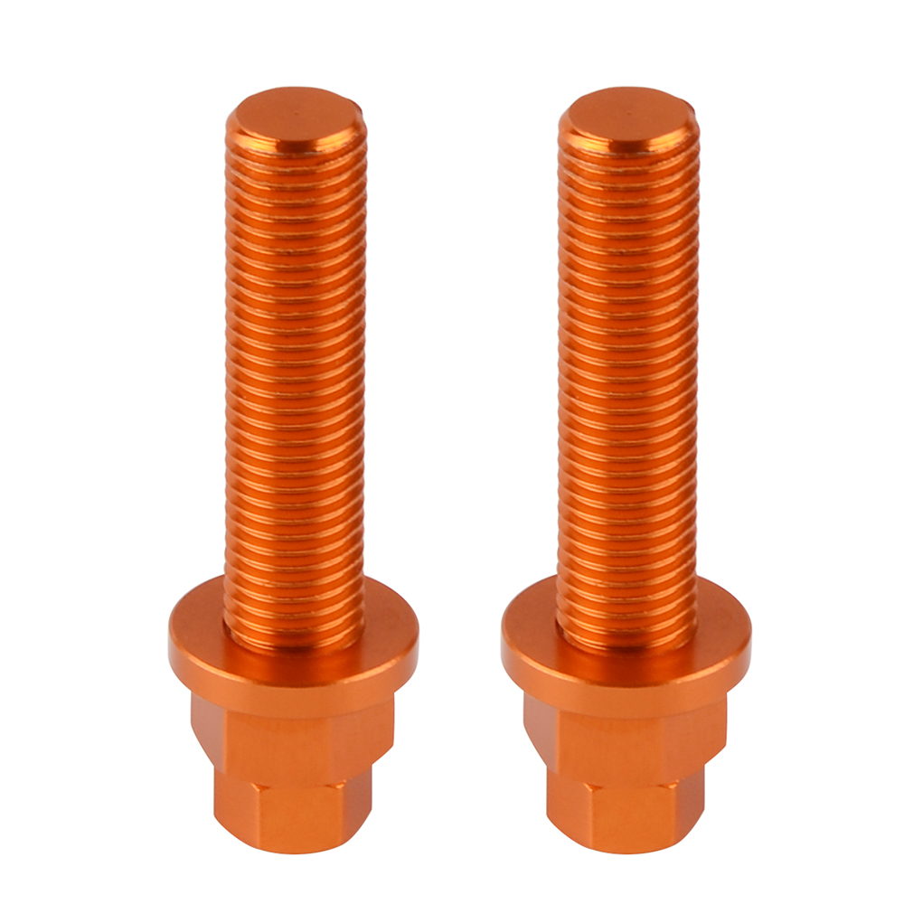 thumbnail image 2 of 2pcs Chain Adjuster Bolts Bike Mini Bike Chain Tensioner Chain Adjuster Tensioner Motorcycle Parts Atv Parts Motorcycle Chain Supplies Atv Accessorie 2 of 14